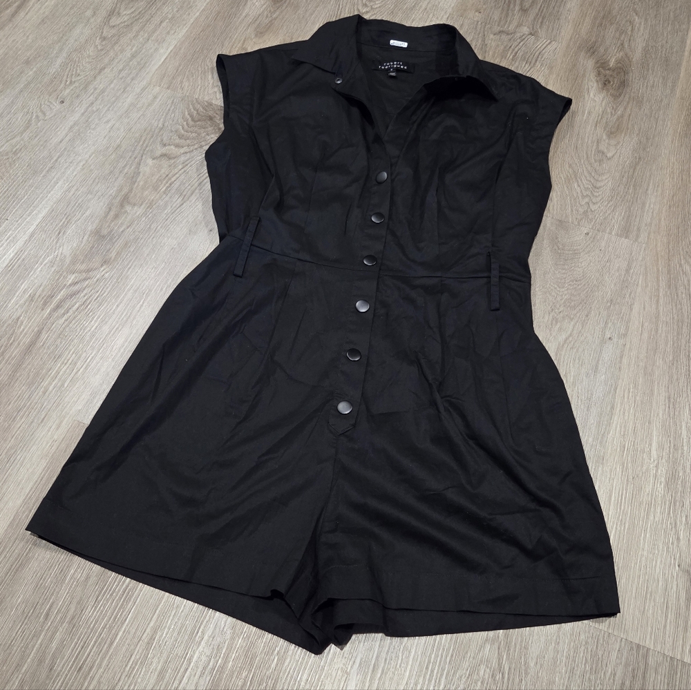 Robert Rodriguez Cotton Button Up Romper